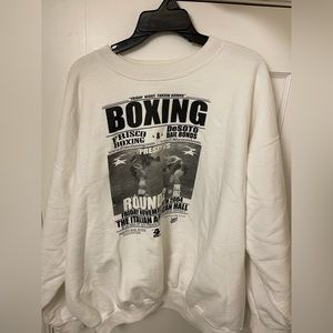 Black and White Crewneck size XL